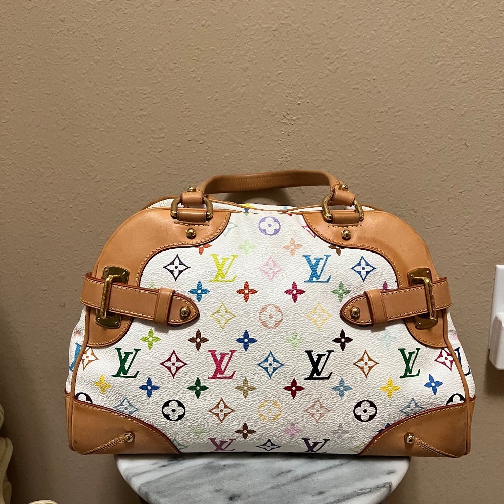 Auth Louis Vuitton Monogram Multicolor
